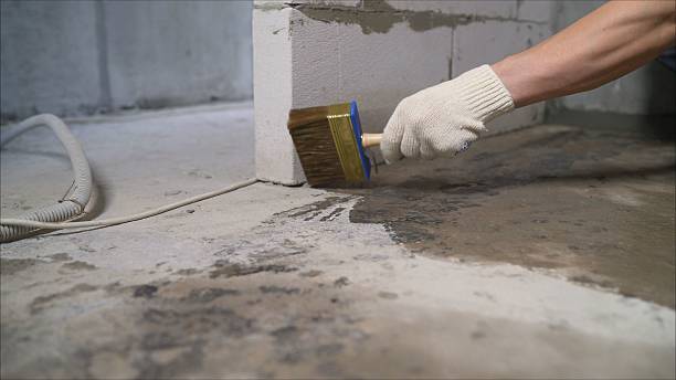 Crawl space vapor barrier installation in Markle, IN